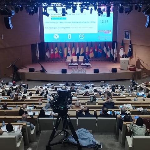 Ouverture des travaux du congrès.