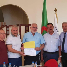 Signature de la convention